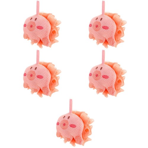 5pcs reusable pink cartoon - 5pcs,
