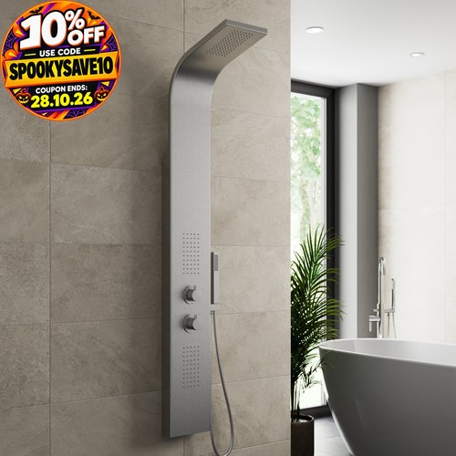 Thermostatic shower panel - shower,