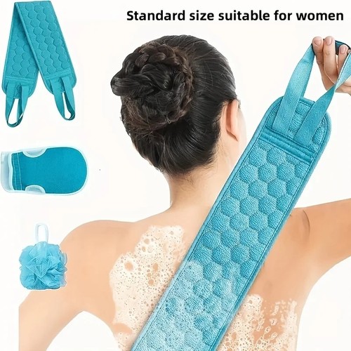 3pc bath exfoliating back - exfoliating,