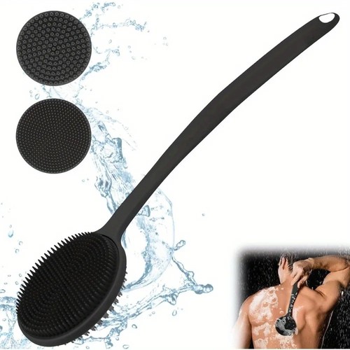Silicone back scrubber long - silicone,