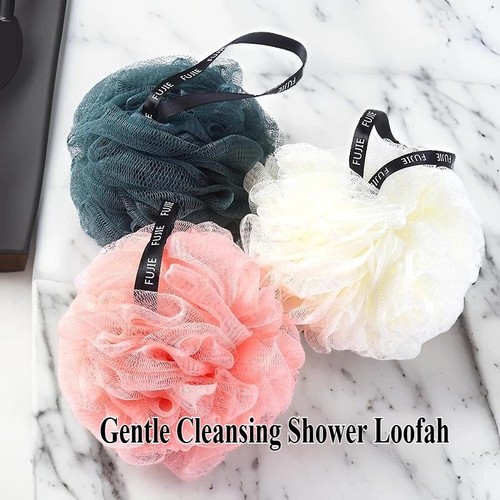 Large bath shower sponge mesh - large,