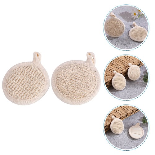 2pcs body exfoliating towels - 2pcs,