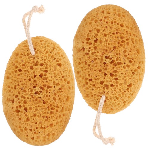 2pcs reusable bath sponges - 2pcs,