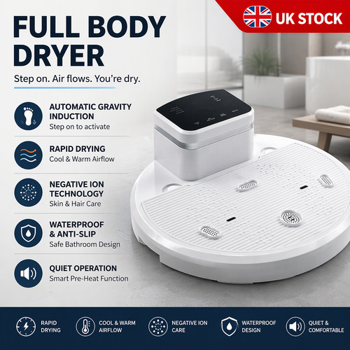 Portable body dryer after - portable,