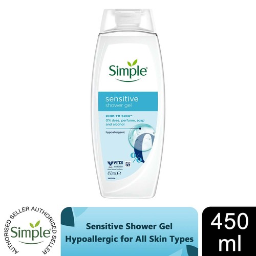 Simple kind skin shower gel - simple,