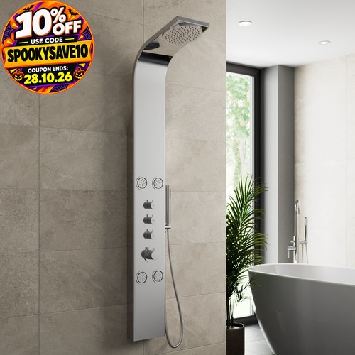 Thermostatic shower panel - shower,