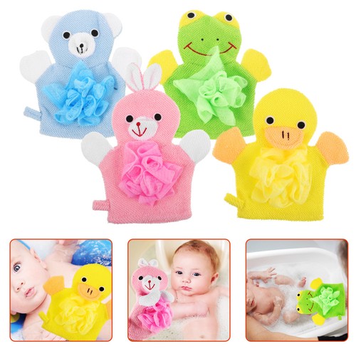 12pcs kids bath gloves - kids,