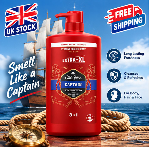 Old spice captain shower - old,