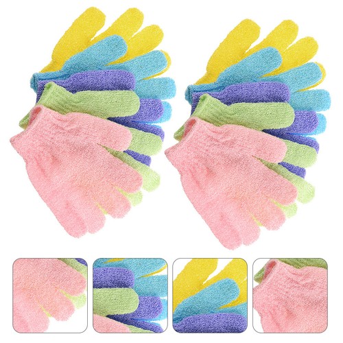 Polyester bath gloves - polyester,
