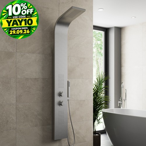 Thermostatic shower panel - shower,