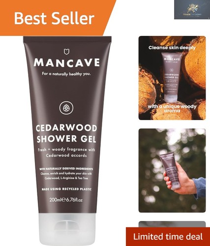 Natural cedarwood shower gel - cedarwood,