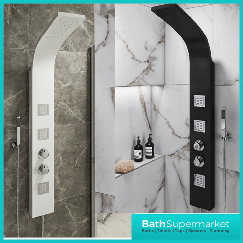 Thermostatic shower panel - thermostatic,