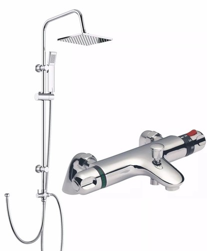 Bath shower mixer thermostatic - bath,