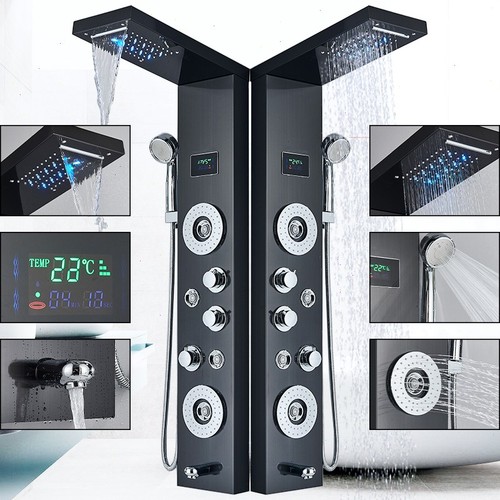 Led shower panel column tower - shower,