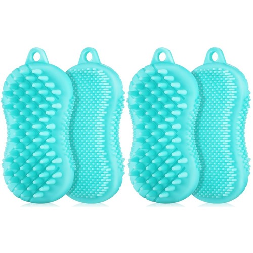 4pcs reusable silicone bath - 4pcs,