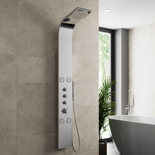 Thermostatic shower panel - shower,