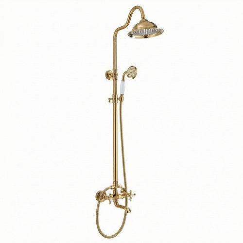 Exposed shower system - system, rainfall